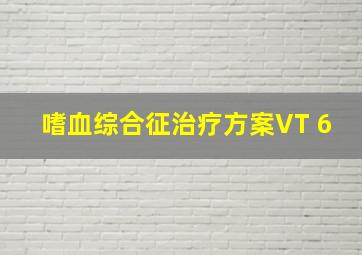 嗜血综合征治疗方案VT 6